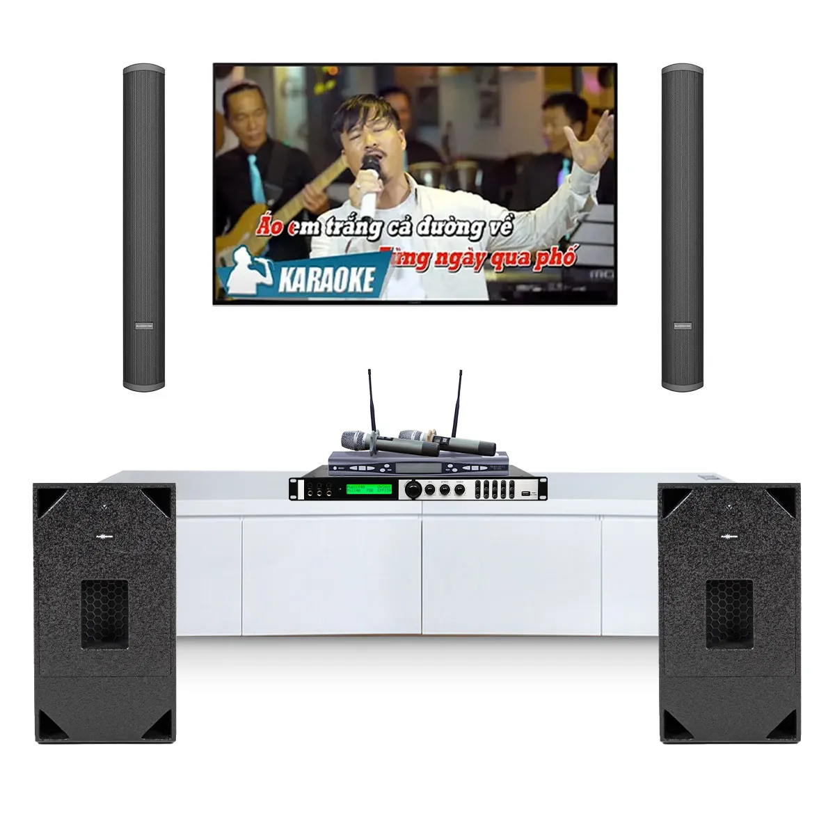 Dàn karaoke gắn tường Audiocenter 02