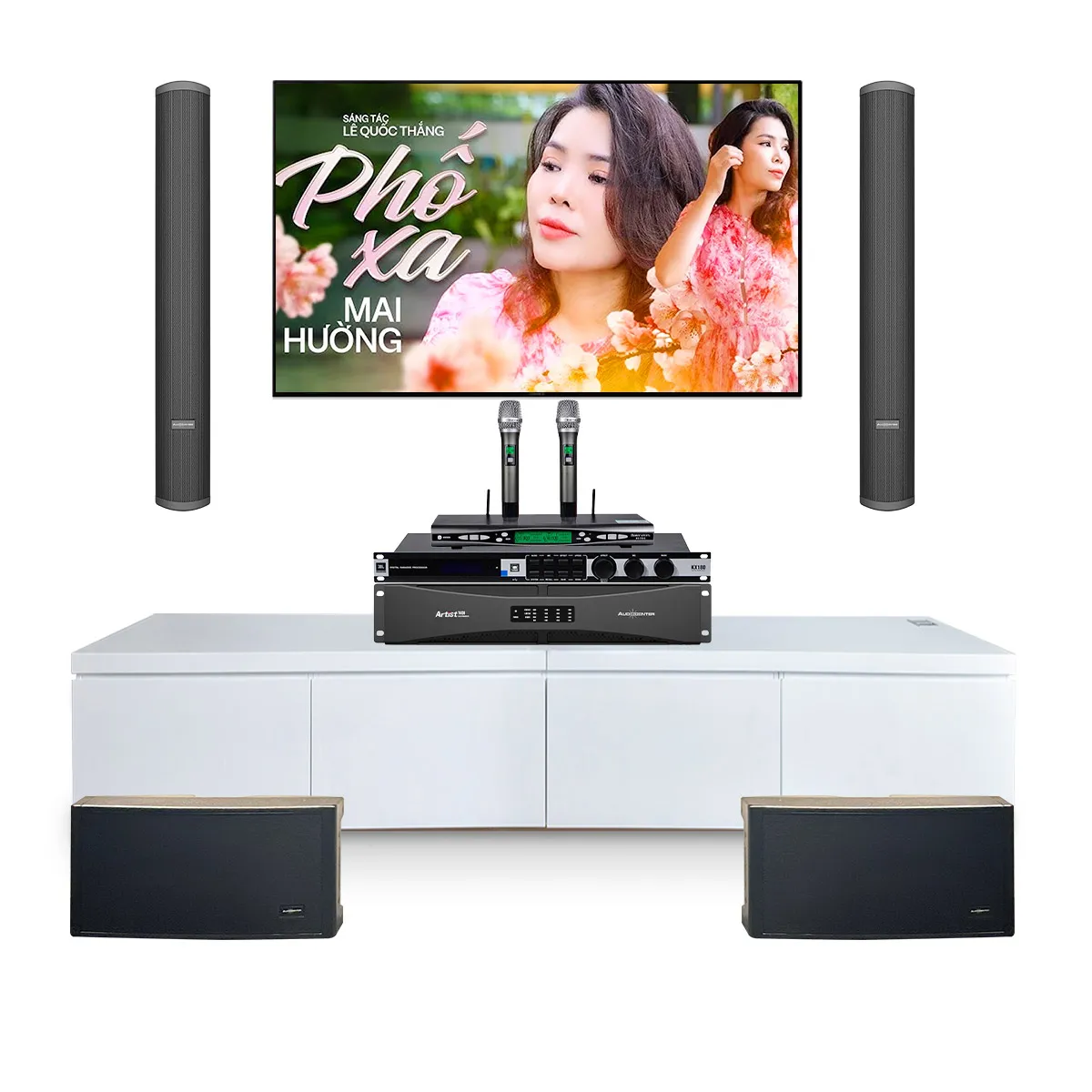 Dàn karaoke gia đình gắn tường Audiocenter Artist T83-03
