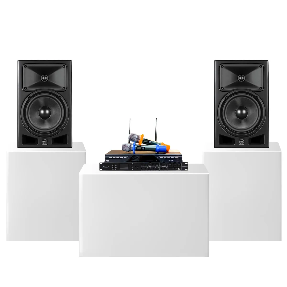 Dàn Karaoke Gia Đình, Chung Cư RCF 04 (RCF Ayra Pro8,Bksound DSP 9000 Plus, BCE U900 Plus X) - Hình 2