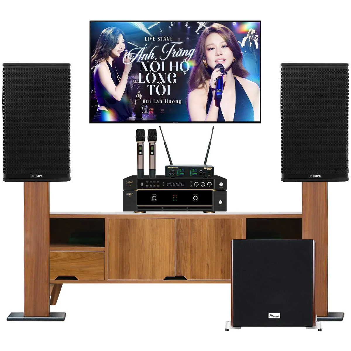 Dàn karaoke gia đình Philips 13