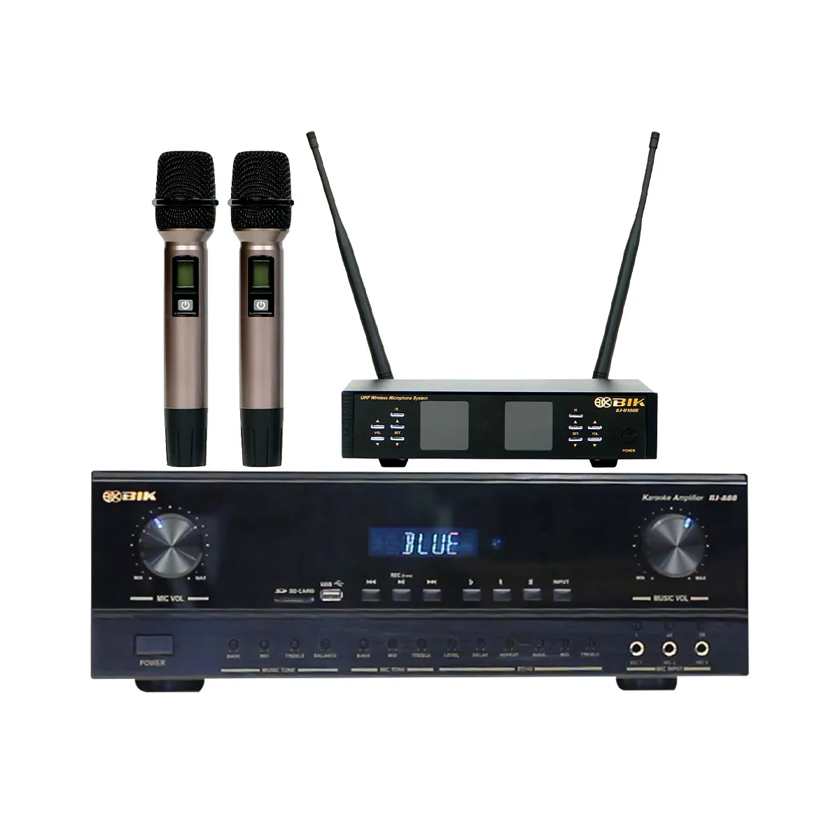 Dàn karaoke gia đình giá rẻ JBL 35 (JBL CV1652T, BIK BJ-A88, BKSound SW212, BIK U100II) - Hình 6