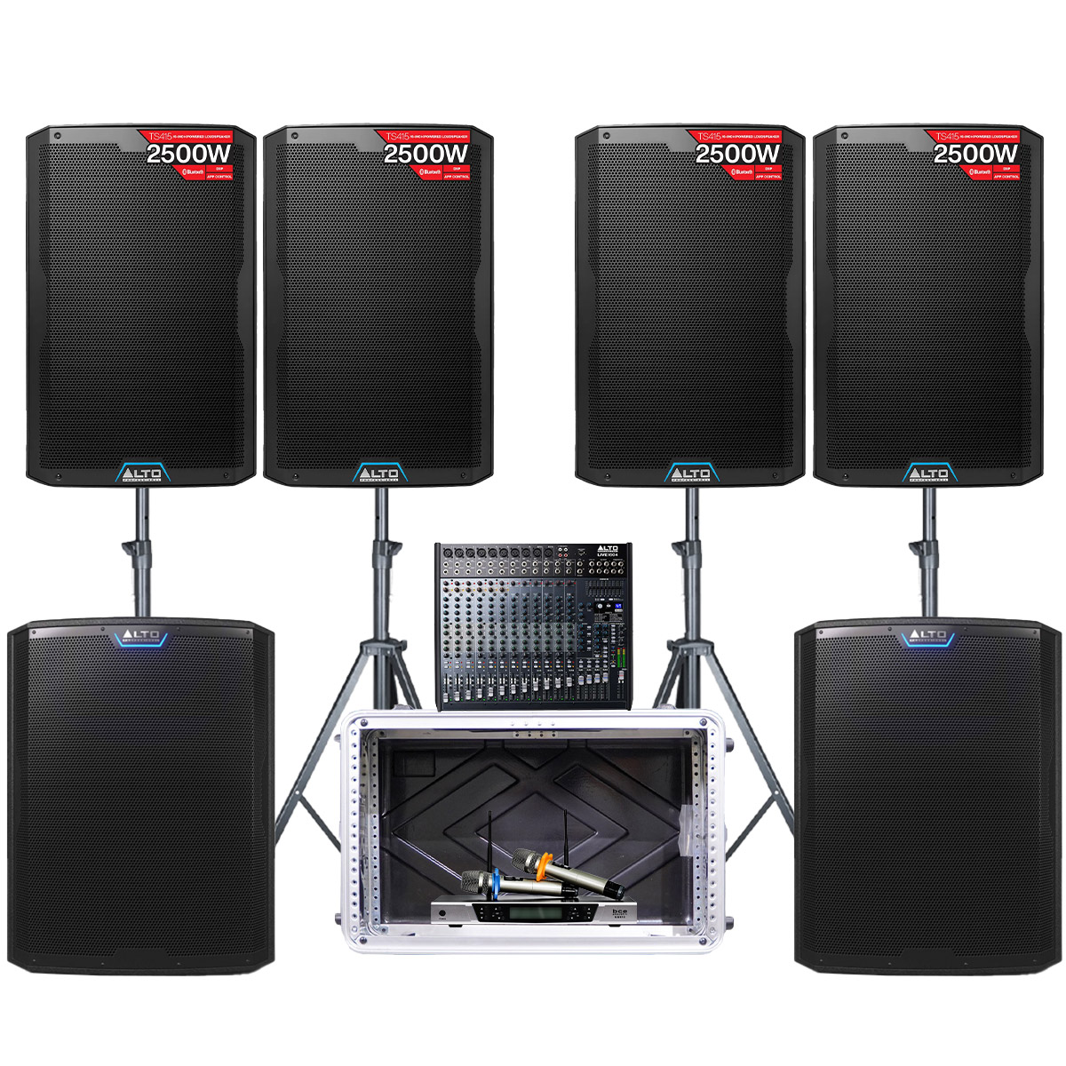 Dàn âm thanh hội trường, sân khấu Alto 10 (Alto TS415, Alto TS312, Alto TS318S ,Alto Live1604,...) - Hình 1