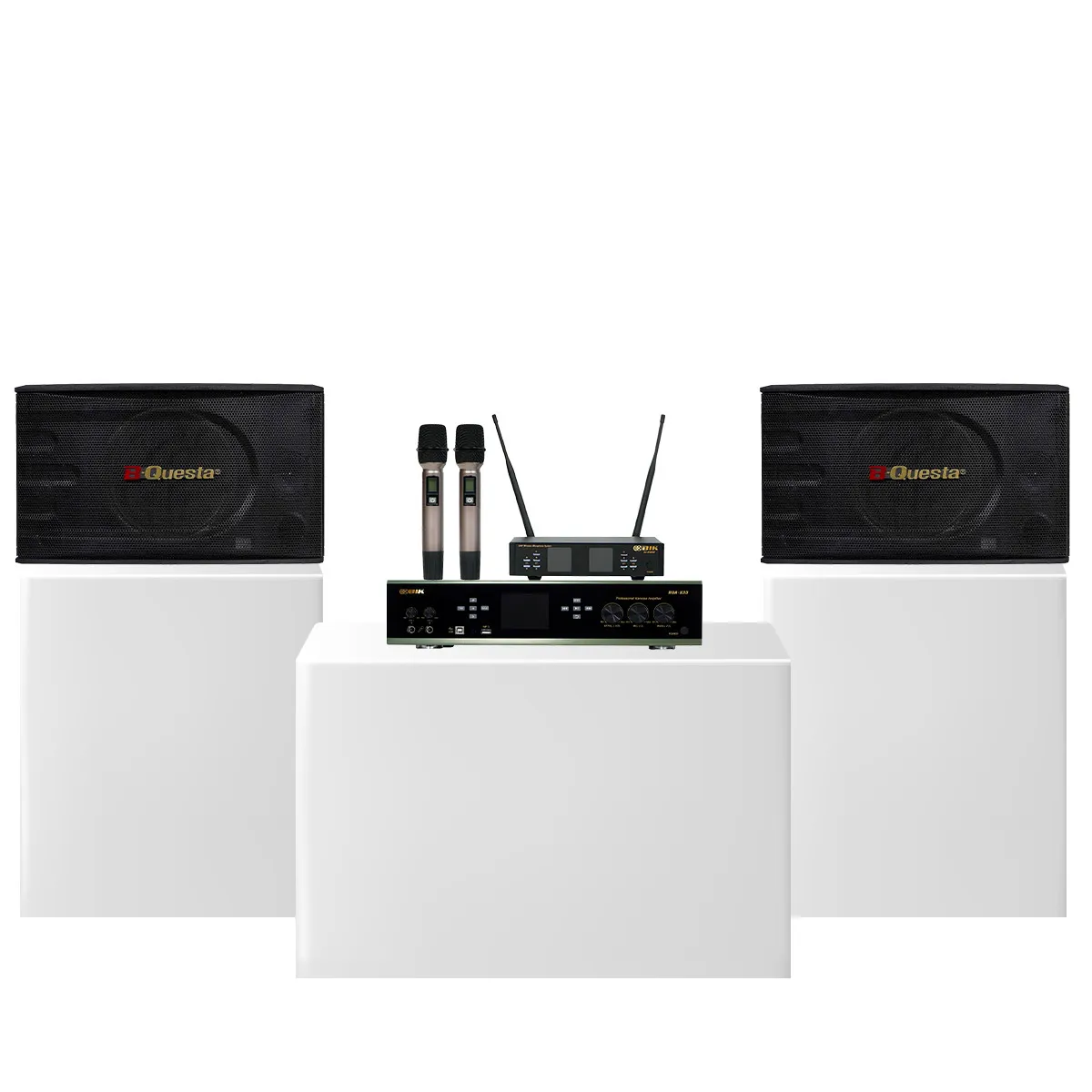 Dàn karaoke gia đình, Chung Cư Giá Rẻ 02 (BIK BK-C25, BIK BDA-X33, BIK BJ-U100II) - Hình 2