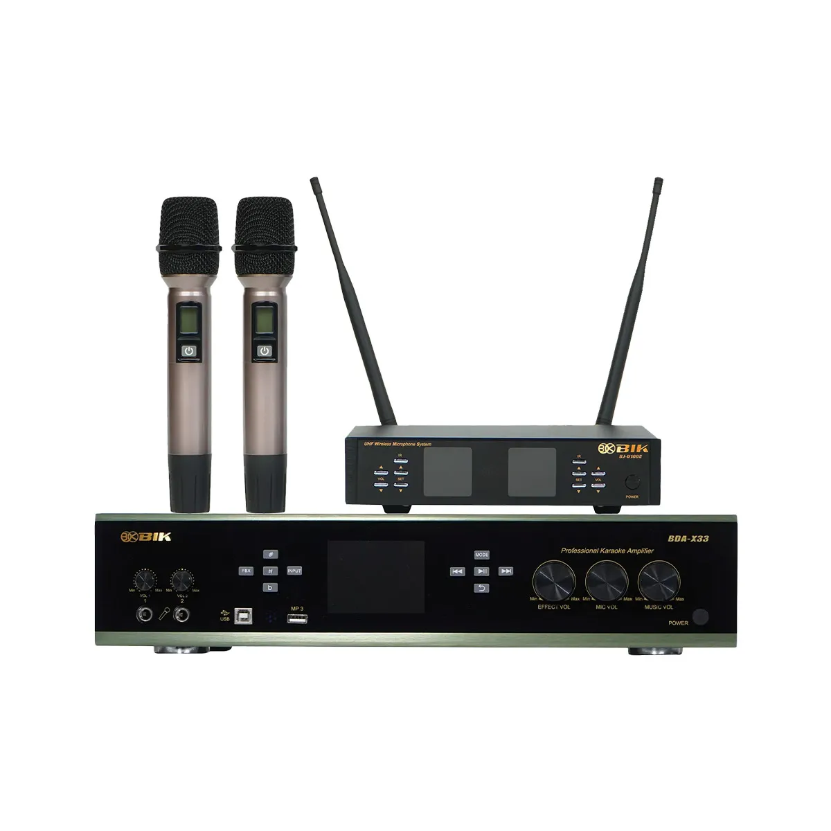 Dàn karaoke gia đình, Chung Cư Giá Rẻ 02 (BIK BK-C25, BIK BDA-X33, BIK BJ-U100II) - Hình 6