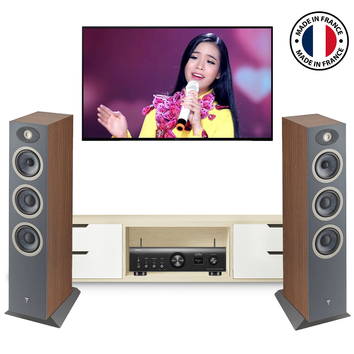 Dàn nghe nhạc Focal 03 (Focal Theva N2, Denon PMA-900HNE)