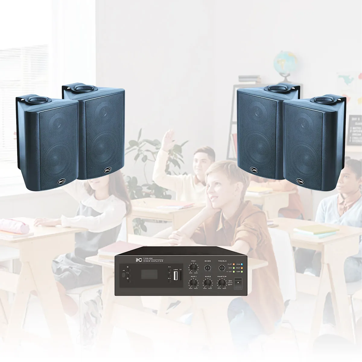 Hệ thống âm thanh phòng học, lớp học ITC 01