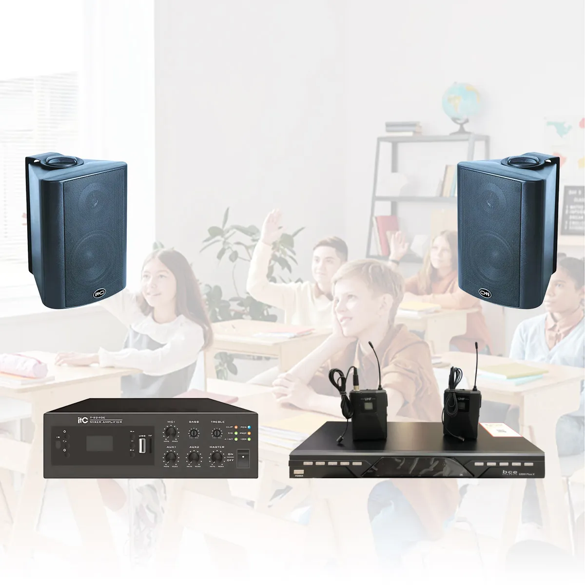 Hệ thống âm thanh phòng học, lớp học ITC 02