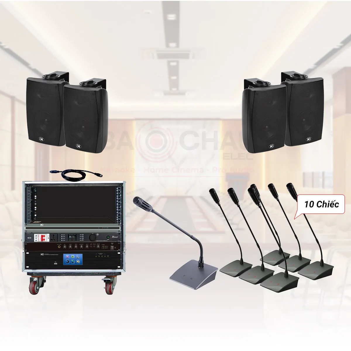 Hệ thống âm thanh phòng họp, hội thảo ITC 05