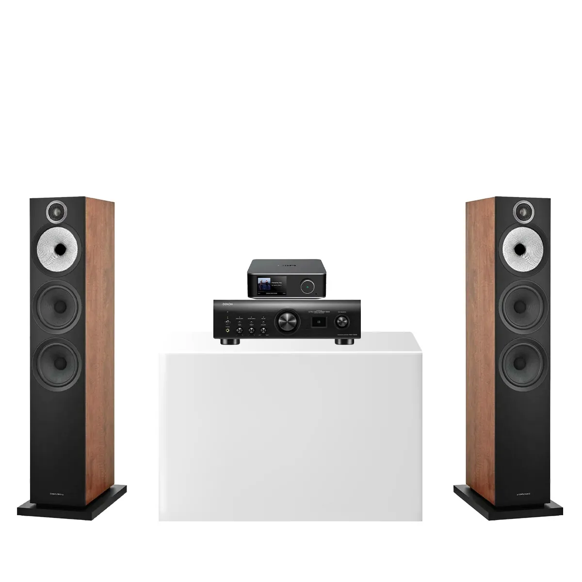 Dàn nghe nhạc 2 kênh Stereo NN75 (B&W 603 S3, Denon PMA 1700NE, DAC + Network Player WiiM Ultra) - Hình 2