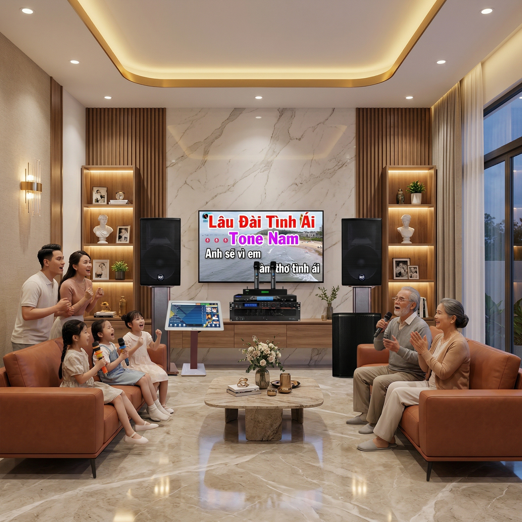 Dàn karaoke cao cấp RCF Acustica 42