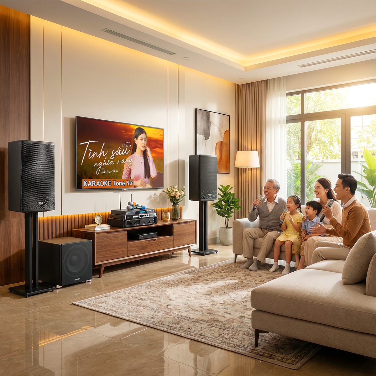 Dàn karaoke Denon Nhật 03 (Denon DP-R212, VM 620A, Bksound X6 Luxury, BKSound SW512, BCE U900 Plus X) - Hình 1