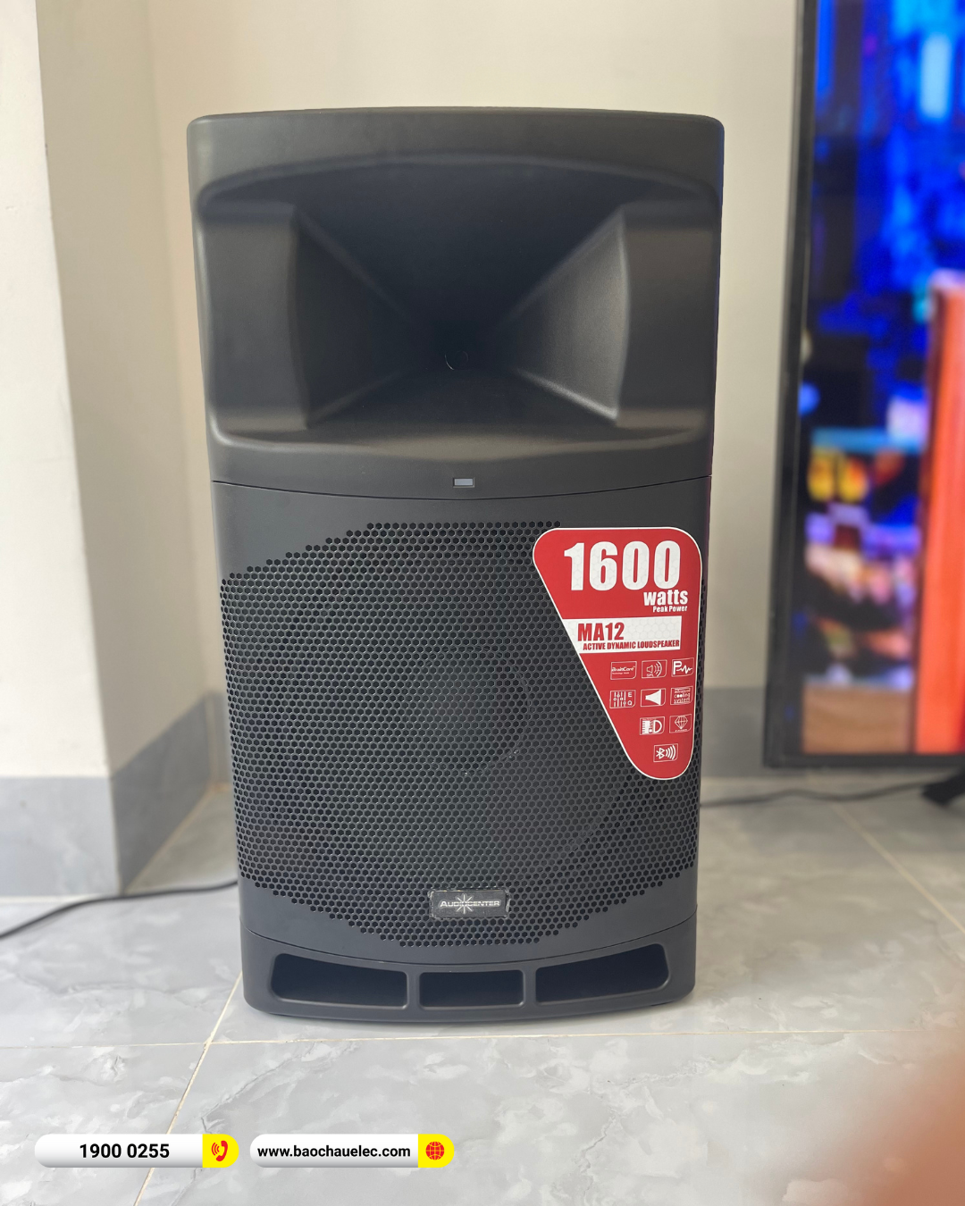 Lắp đặt dàn karaoke Audiocenter cho chị Châm tại TP HCM