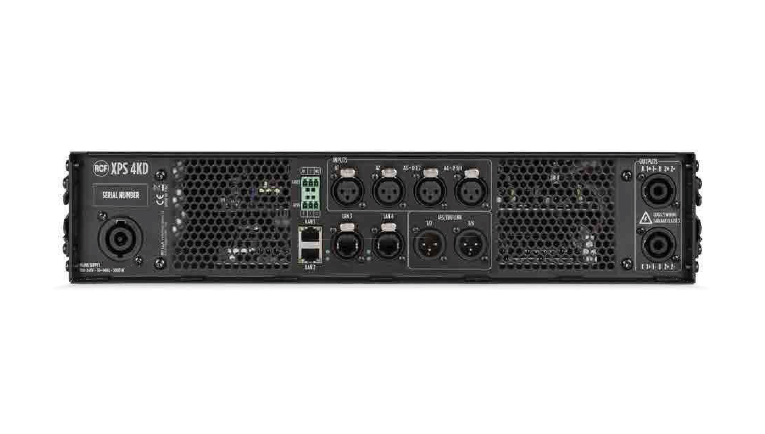 Cục đẩy c&ocirc;ng suất 4 k&ecirc;nh RCF SPX 4KD