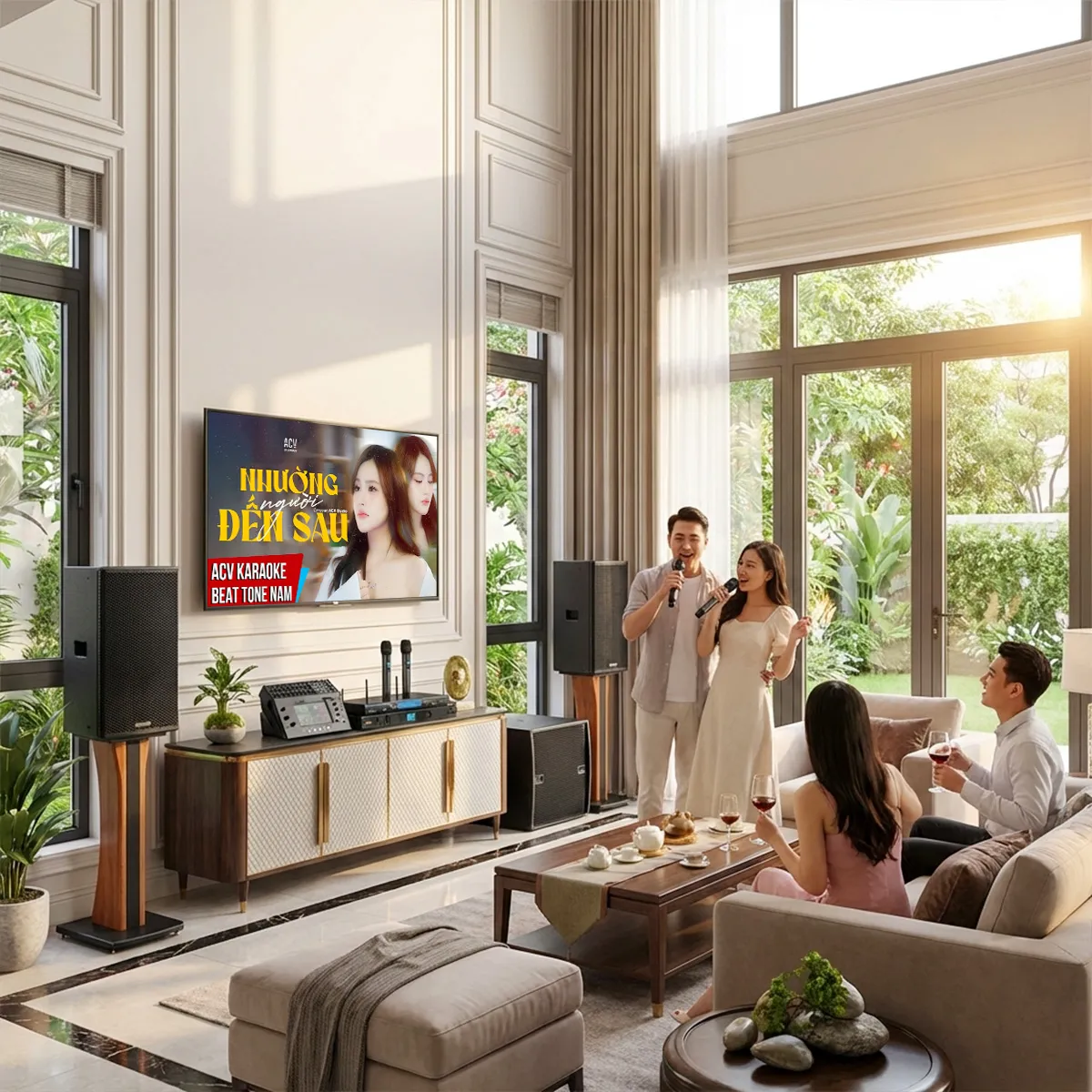 Dàn karaoke siêu cao cấp cho gia đình - biệt thự 03 (dBTechnologies Vio X15, Sub 618, CQ-18T,…) - Hình 4