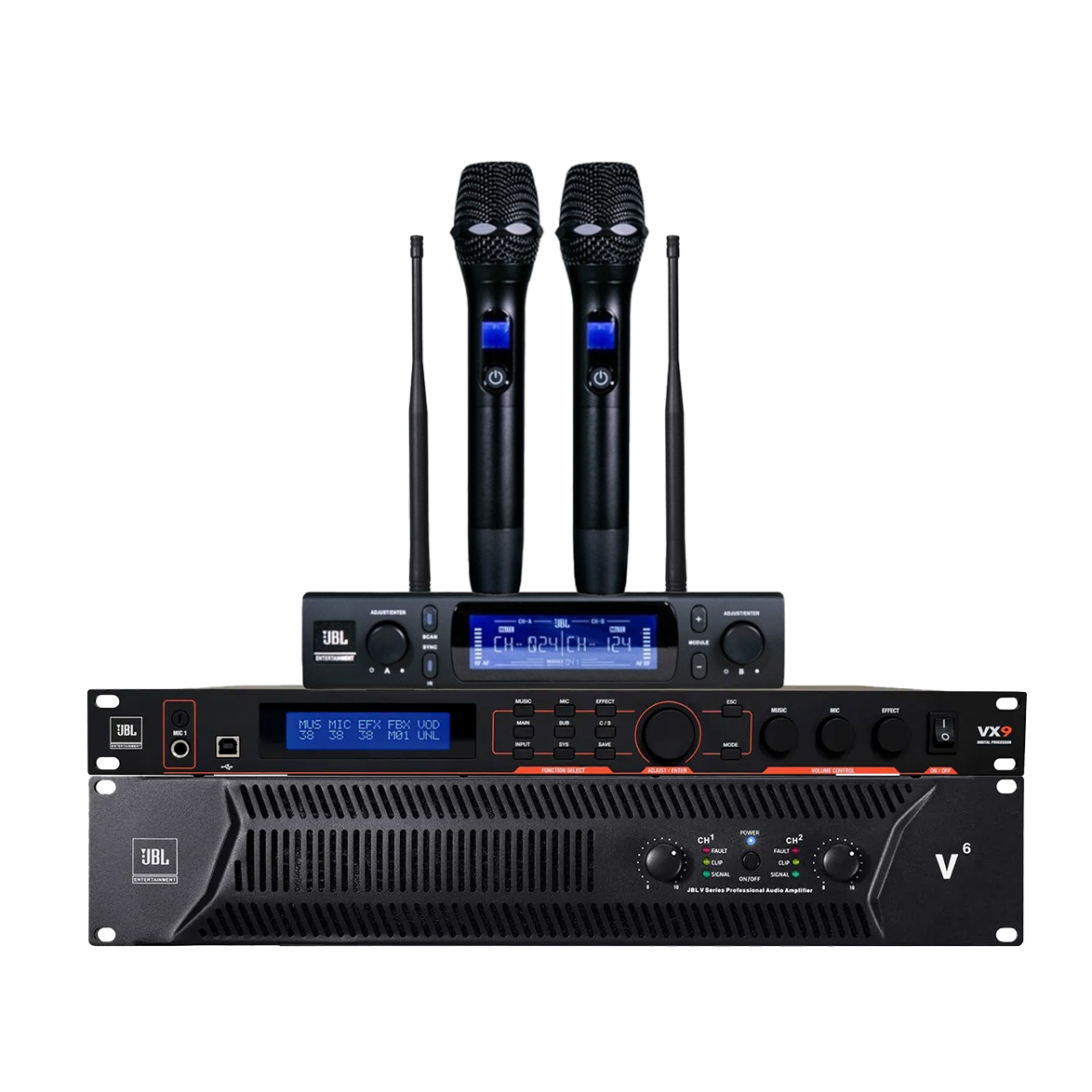 Dàn karaoke gia đình dBTechnologies 20 (LVXP10, JBL V6, JBL VX9, JBL VM300, Sub612) - Hình 7