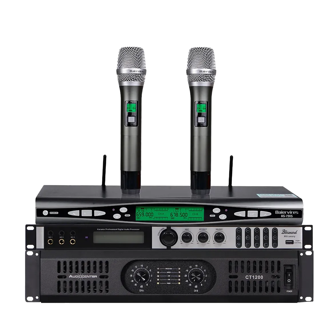 Dàn karaoke gia đình dBTechnologies 21 (LVXP10, Audiocenter CT1200, X6 Luxury, BS-790S, SW612MKII) - Hình 4