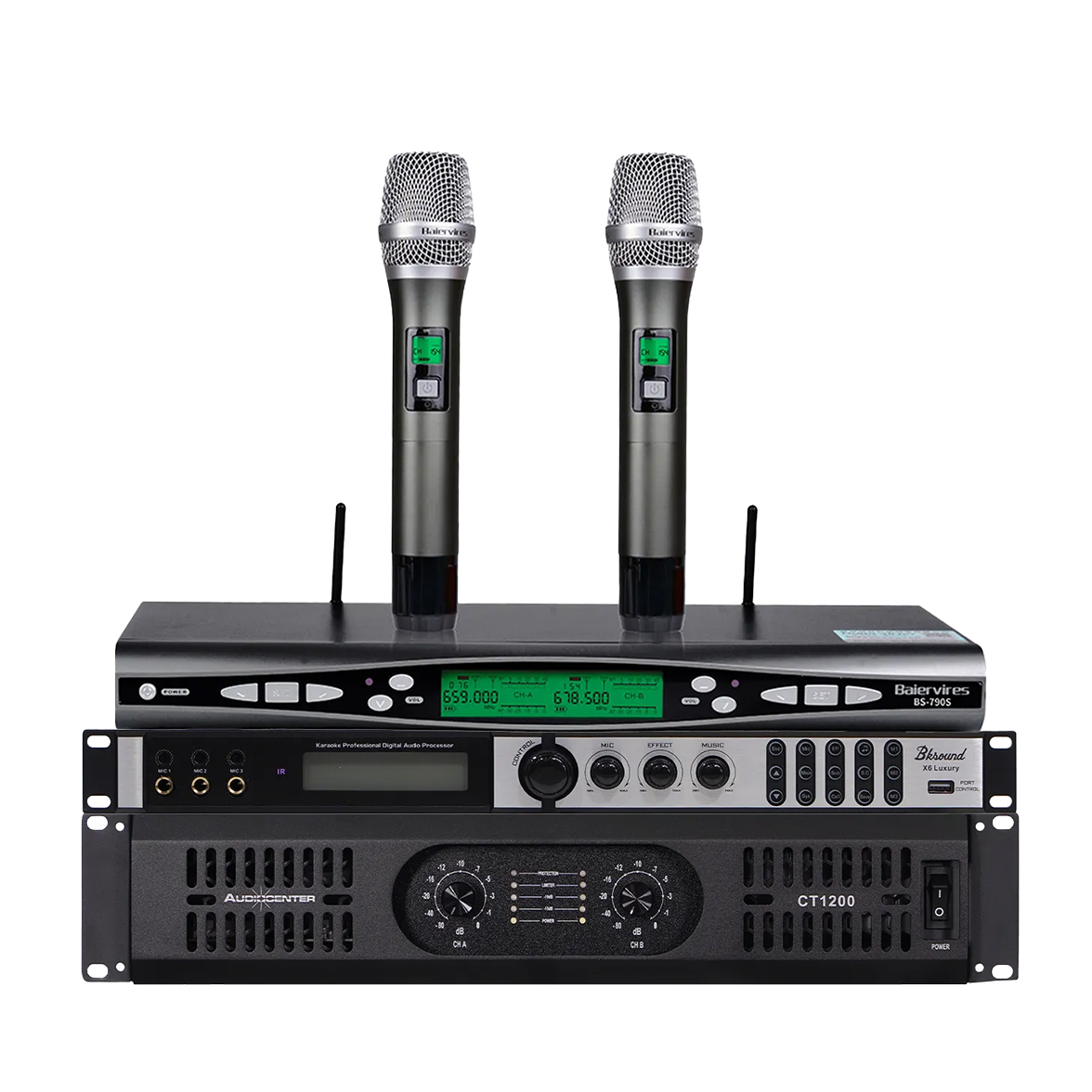 Dàn karaoke gia đình dBTechnologies 21 (LVXP10, Audiocenter CT1200, X6 Luxury, BS-790S, SW612MKII) - Hình 4