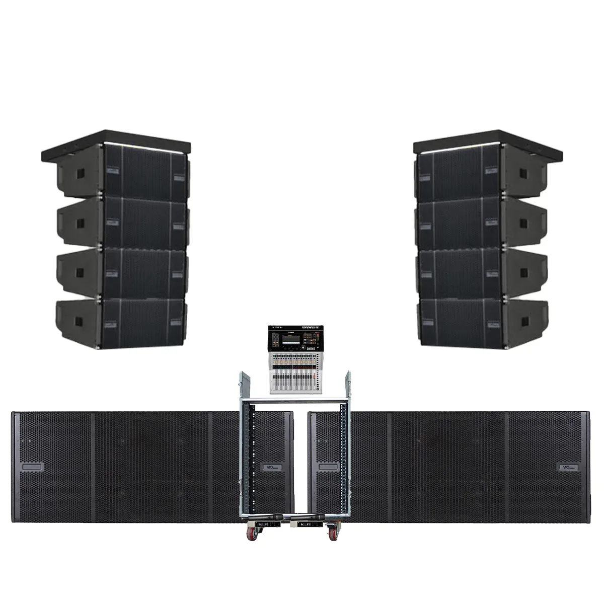 Dàn Line Array Active dBTechnologies ITALY siêu cao cấp 06 (dBTechnologies DB Vio L1610, Vio S218F, Yamaha TF1...)