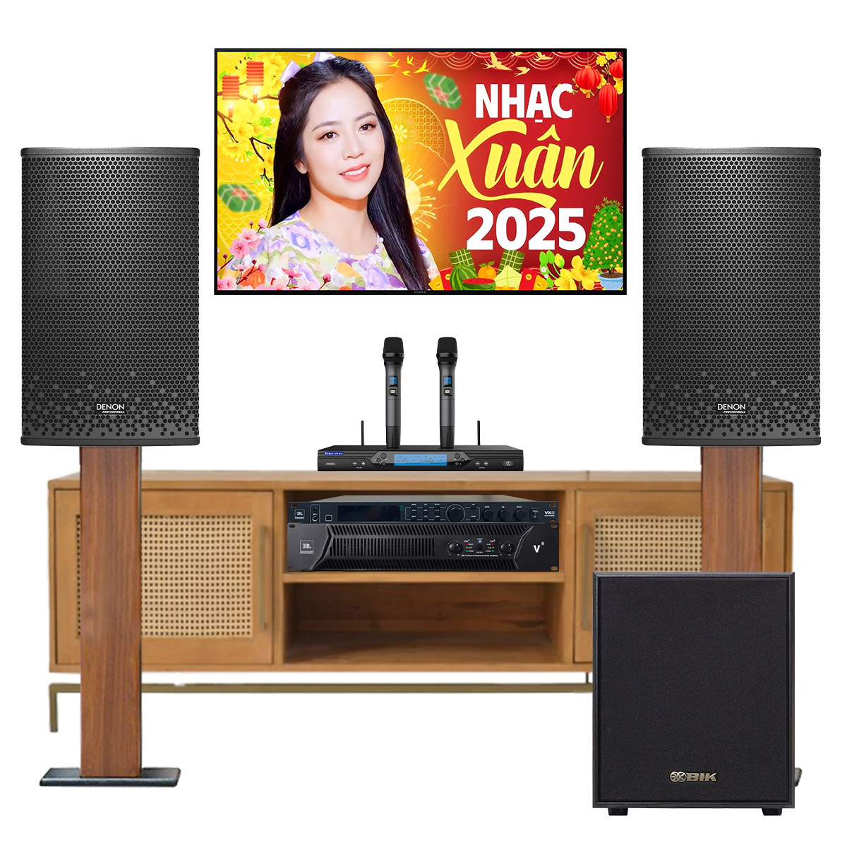 Dàn karaoke gia đình BC-30GD