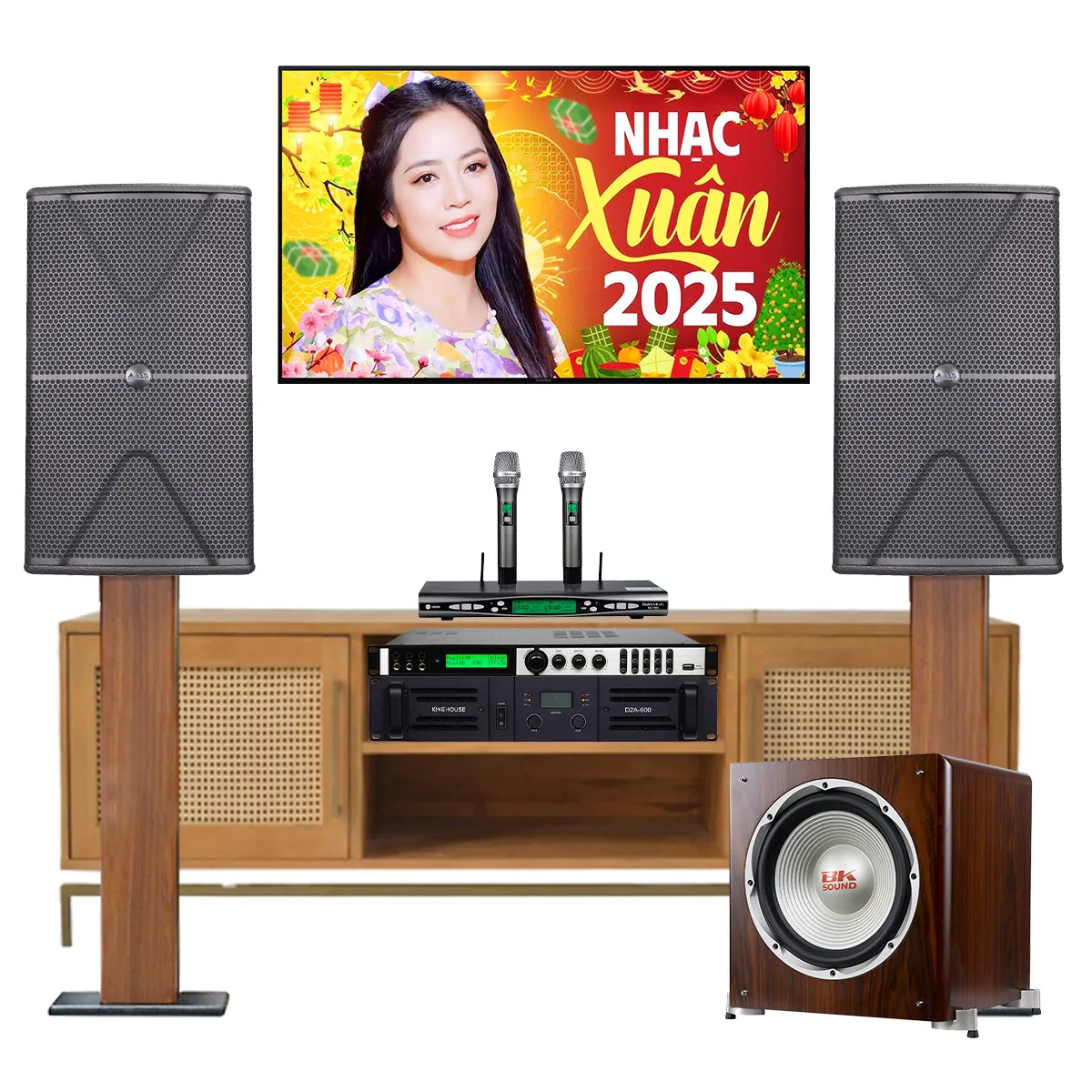 Dàn karaoke gia đình BC-T59GD