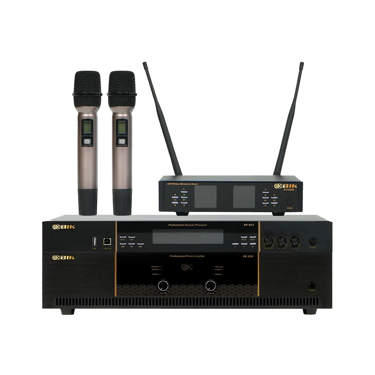 Dàn karaoke đồng bộ BIK New 06 (BIK CS-620, BIK VK-A52, BIK VK-R51, BIK BJ-U100II) - Hình 7