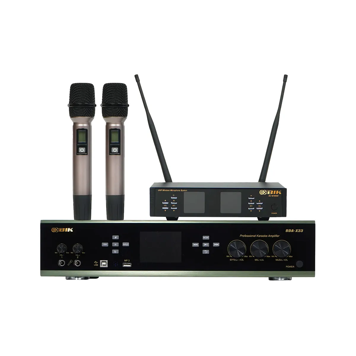 Dàn karaoke đồng bộ BIK New 07 ((BIK CS-620, Amply karaoke BIK BDA-X33, BIK BJ-U100II) - Hình 6