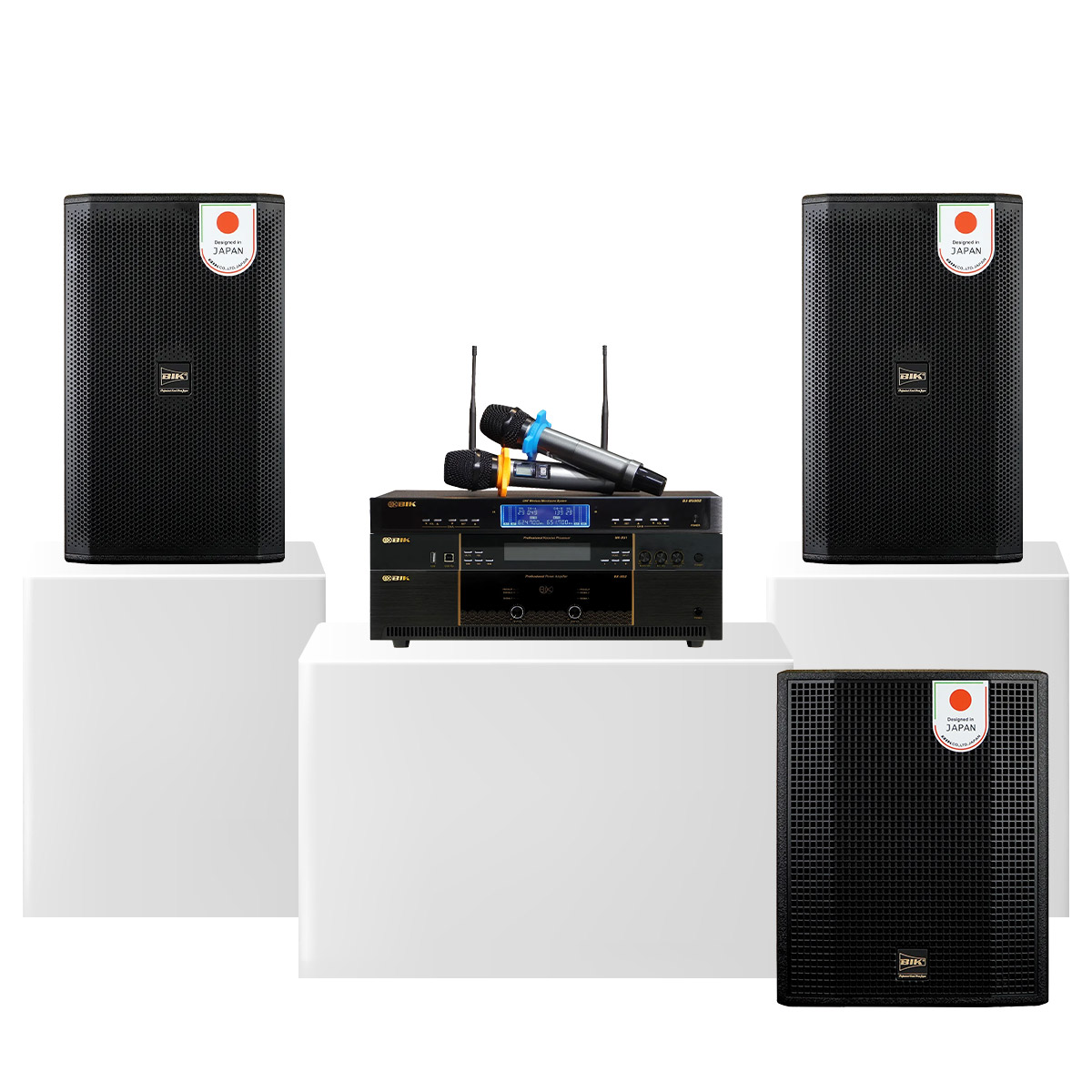 Dàn karaoke đồng bộ BIK New 2025-03 (BIK CS-625, BIK VK-A52, BIK VK-R51, BIK BBK-W55A, BIK BJ-U500 II) - Hình 2