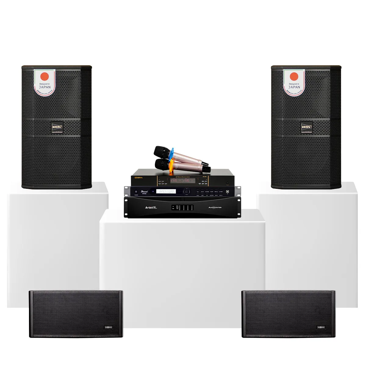 Dàn karaoke gia đình BIK 34 (BIK BBK-S312, Audiocenter T4800, Bksound KP500 , Audiocenter TW8, BIK VK-M51) - Hình 2