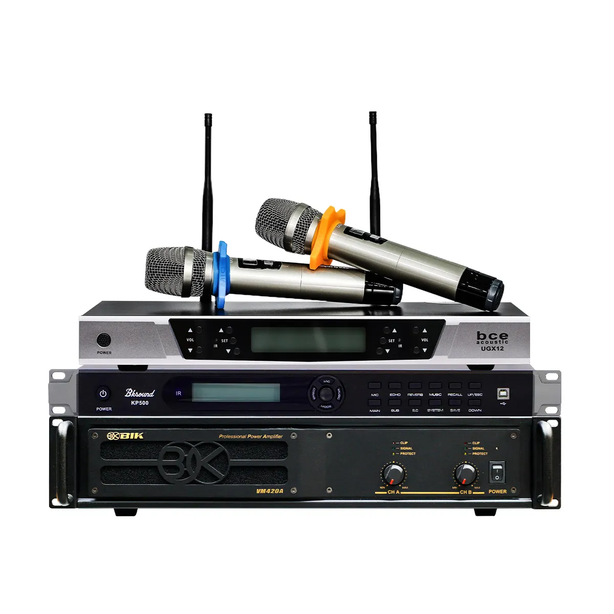 Dàn karaoke gia đình JBL 45 (JBL CV1852T, VM420A, KP500, BCE UGX12) - Hình 4