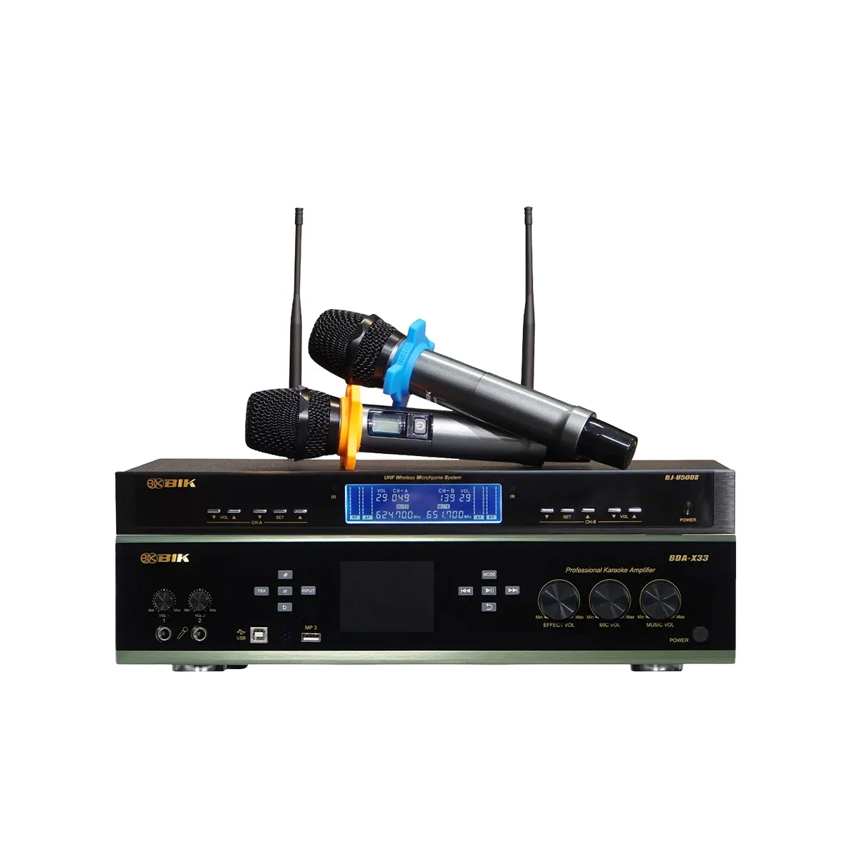 Dàn karaoke gia đình JBL CV01 (JBL CV1052T, BIK BDA-X33, BKSound SW512, BIK BJ-U500 II) - Hình 4