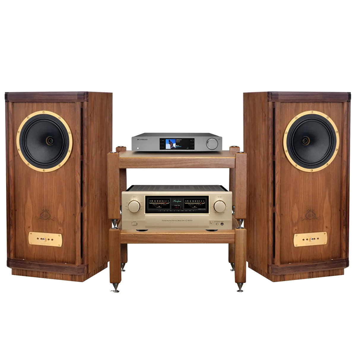 Dàn nghe nhạc Hi-End 14 (Tannoy Turnberry GR, Accuphase E4000, Cambridge Audio CXN100)