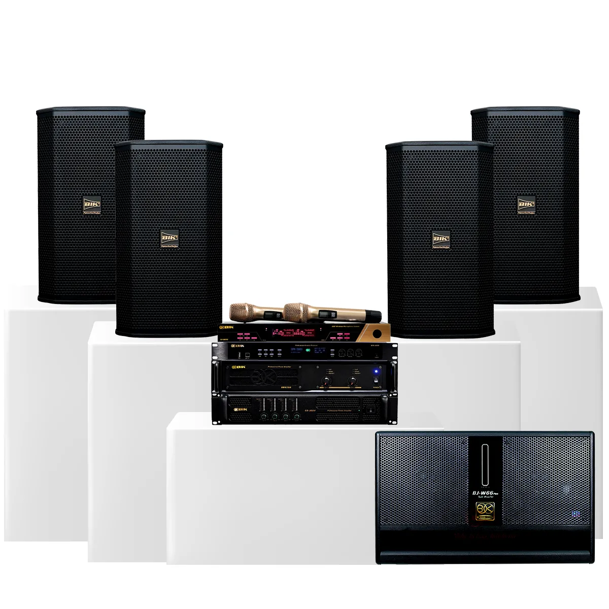 Dàn karaoke cao cấp BIK 41 (BSP 410II, BIK CA-J604, BIK VM620A, BIK BPR-5800, BIK BJ W66plus, BIK BJ-U600) - Hình 2