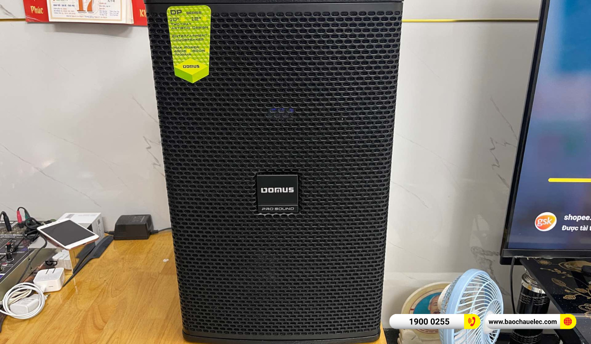 Lắp đặt d&agrave;n karaoke Domus hơn 36tr cho anh Hiền tại B&igrave;nh Dương