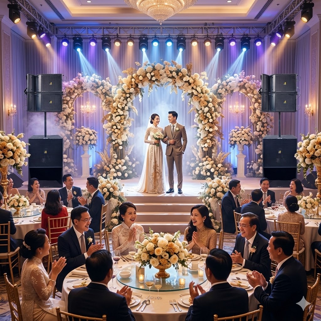 Dàn Âm Thanh Line Array Active Actpro 25 (Array Actpro A602, Alto Truemix 800FX, Bksound KP500, Bksound M200) - Hình 2