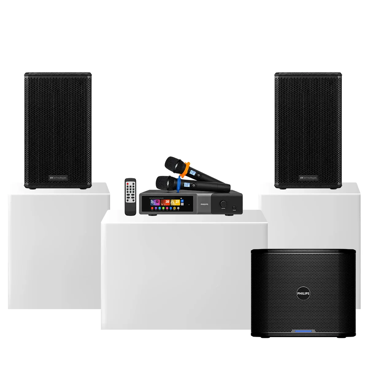 Cấu hình bộ Dàn karaoke gia đình dBTechnologies 22