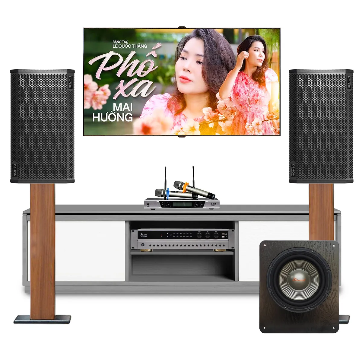 Dàn karaoke gia đình Denon Nhật 27