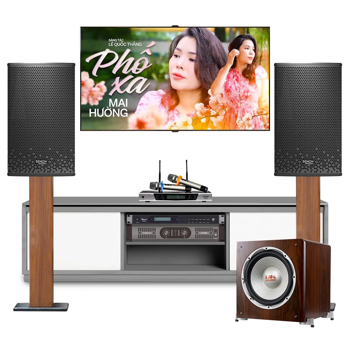 Dàn karaoke gia đình Denon Nhật 30