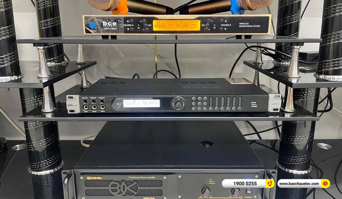 Lắp đặt d&agrave;n karaoke Domus hơn 36tr cho anh Hiền tại B&igrave;nh Dương