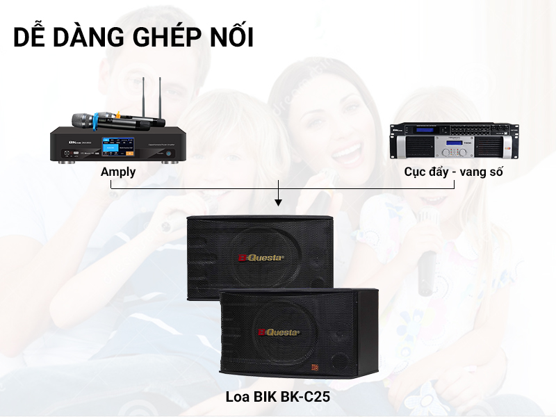 Loa BIK BK-C25