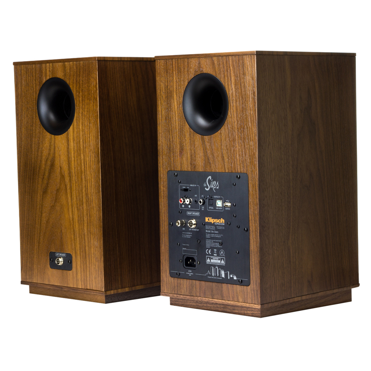 Loa Klipsch The Sixes Walnut