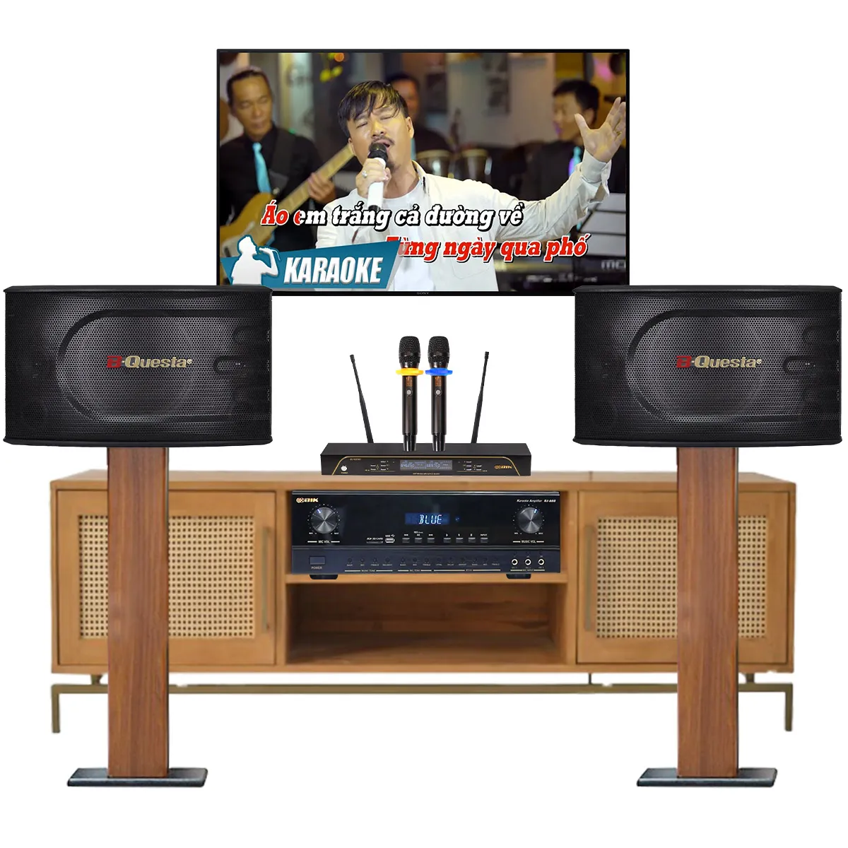 Dàn karaoke gia đình BC-BIK03 (BIK BK-C25, BIK BJ-A88, BIK BJ-U200)