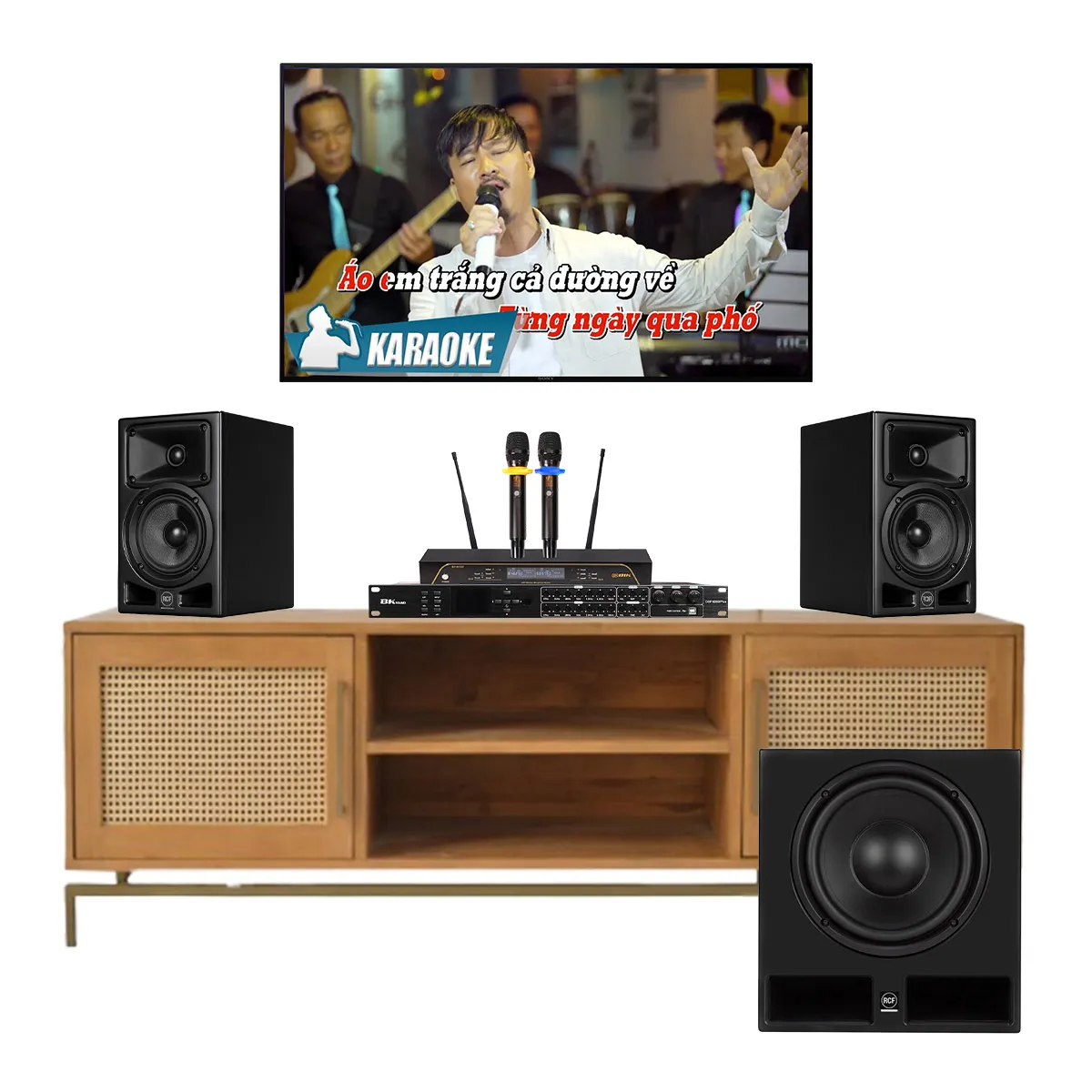 Dàn karaoke gia đình, chung cư RCF 01