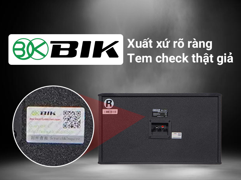 Loa BIK BK-C25