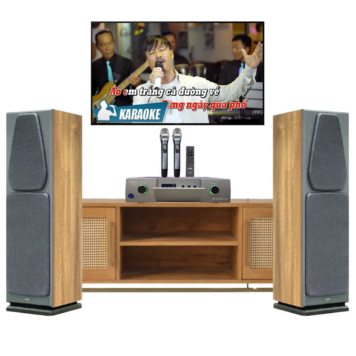 Dàn Karaoke - Nghe Nhạc BIK 02 (BIK BH-X1051, Denon DP-N1600) - Hình 1