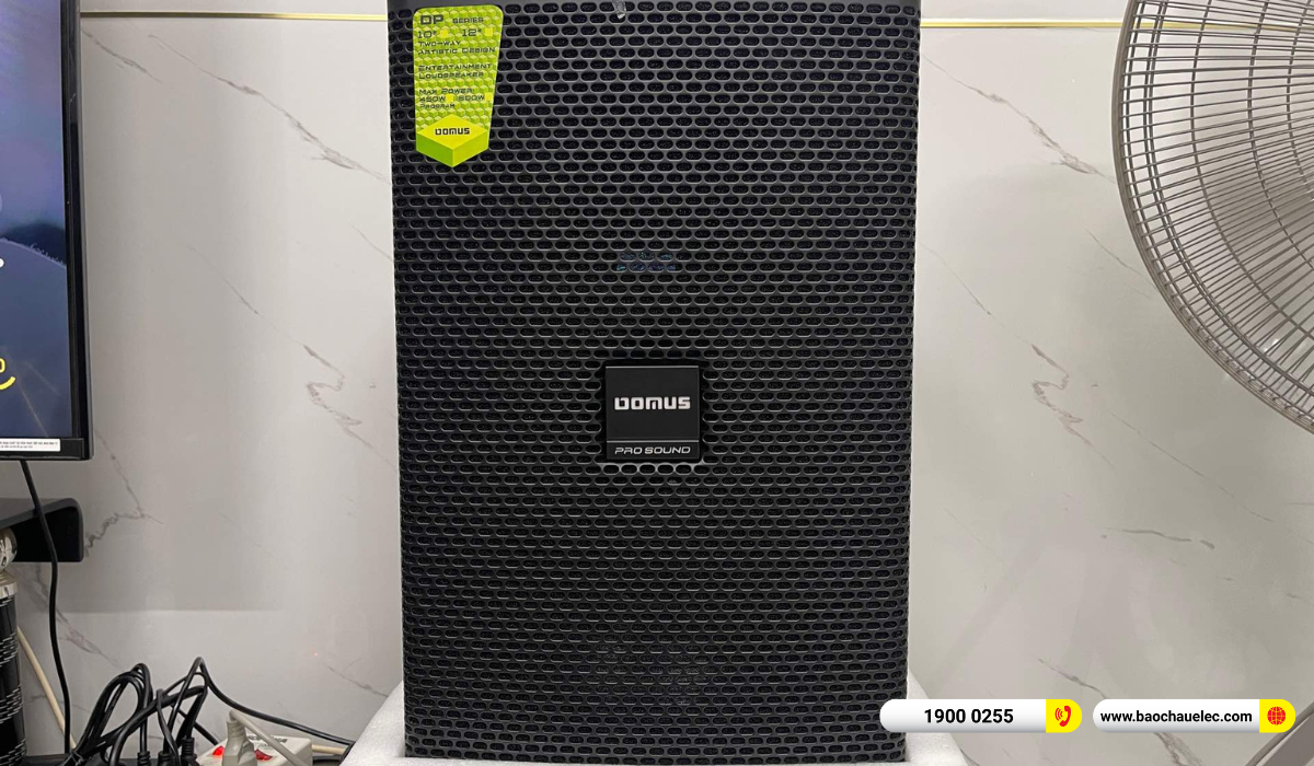 Lắp đặt d&agrave;n karaoke Domus hơn 36tr cho anh Hiền tại B&igrave;nh Dương