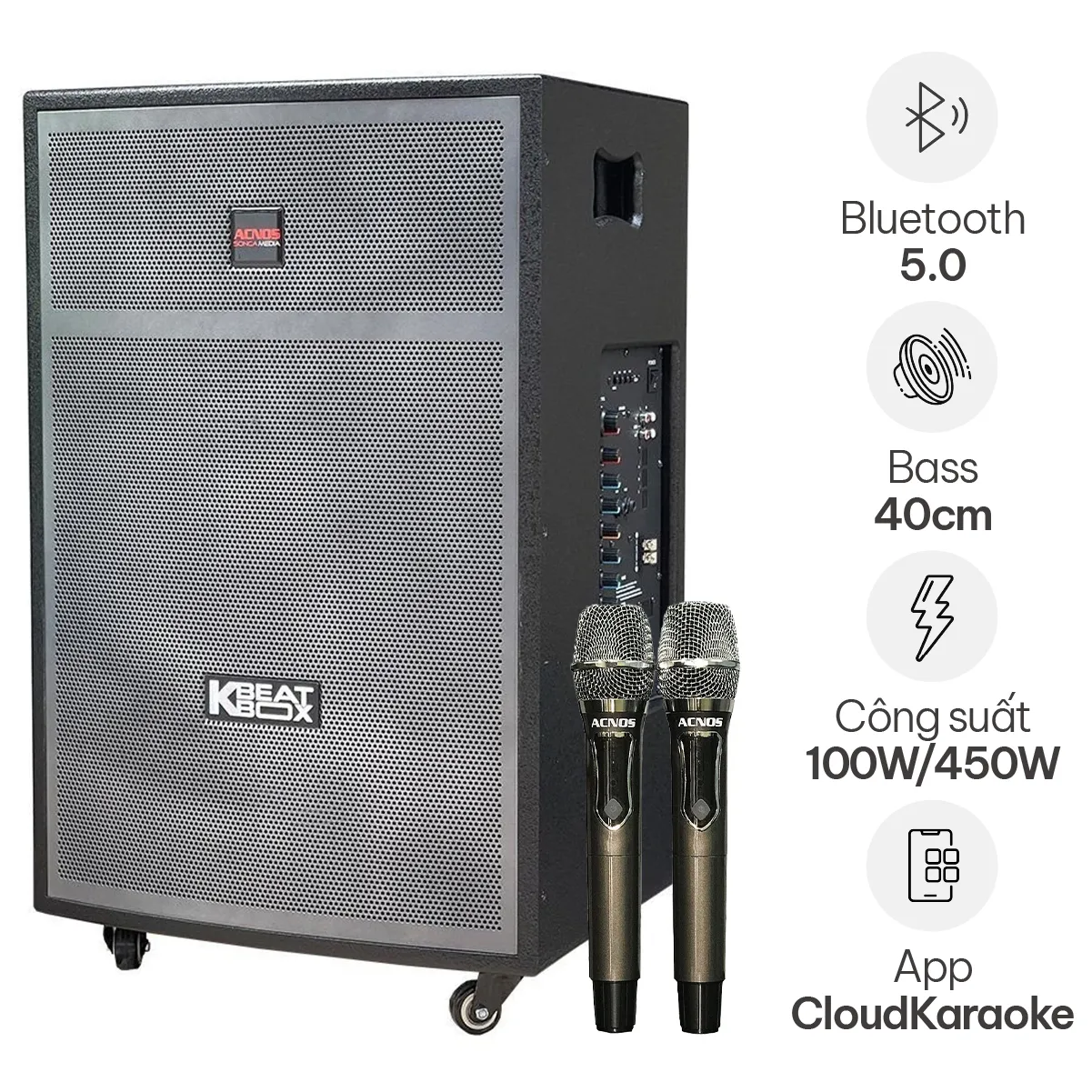Loa kéo Acnos CB40T600