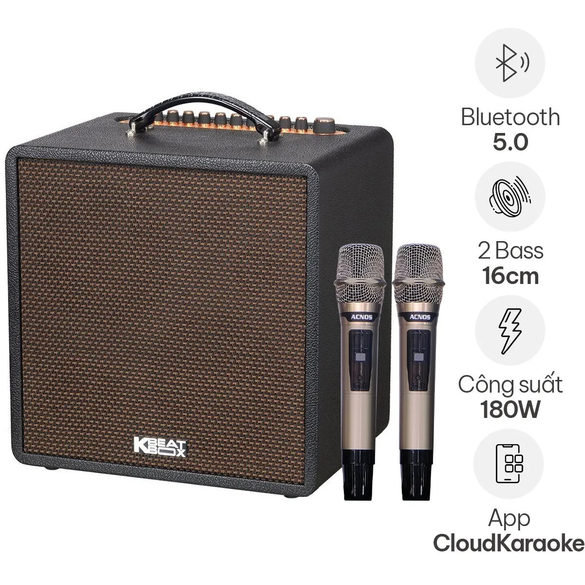 Loa Acnos QUAD 68 Pro