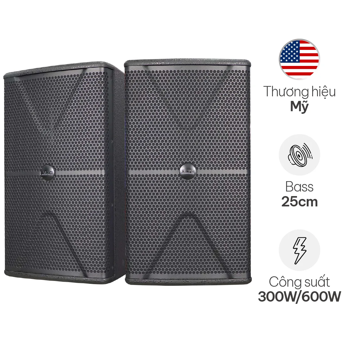Loa Karaoke Alto AT1000 II (Full Bass 25cm)
