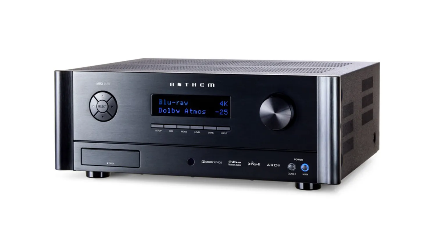 Amply Anthem MRX 1120 mặt nghiêng phải