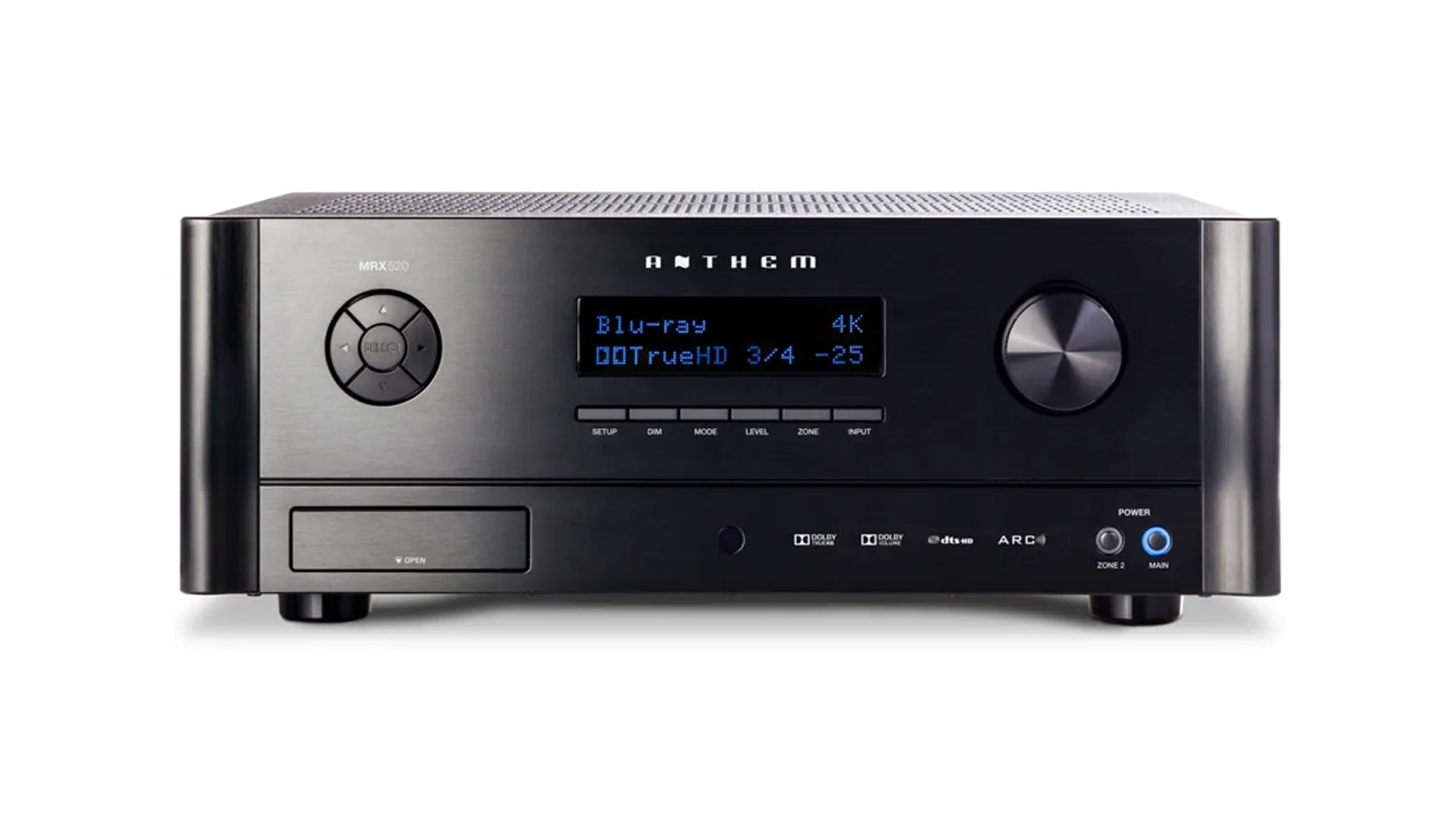 Amply Anthem MRX 520 mặt trước